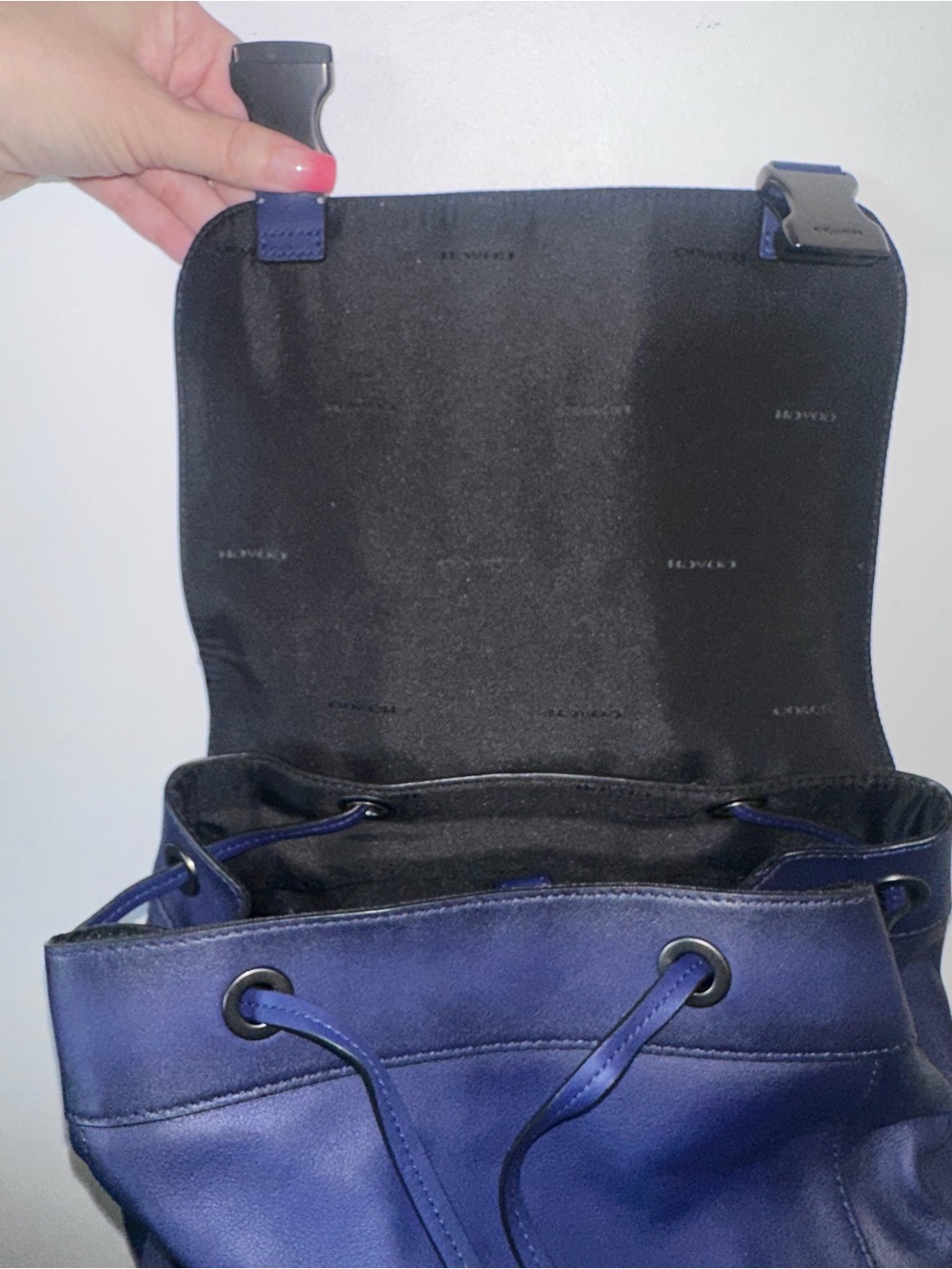 Coach Rivington Leather Backpack! - Picture 10 of 14
